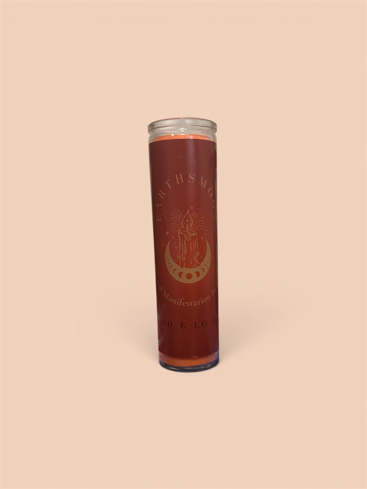 EarthsMoon Posso e lo farò “I can and I will” Prayer Candle