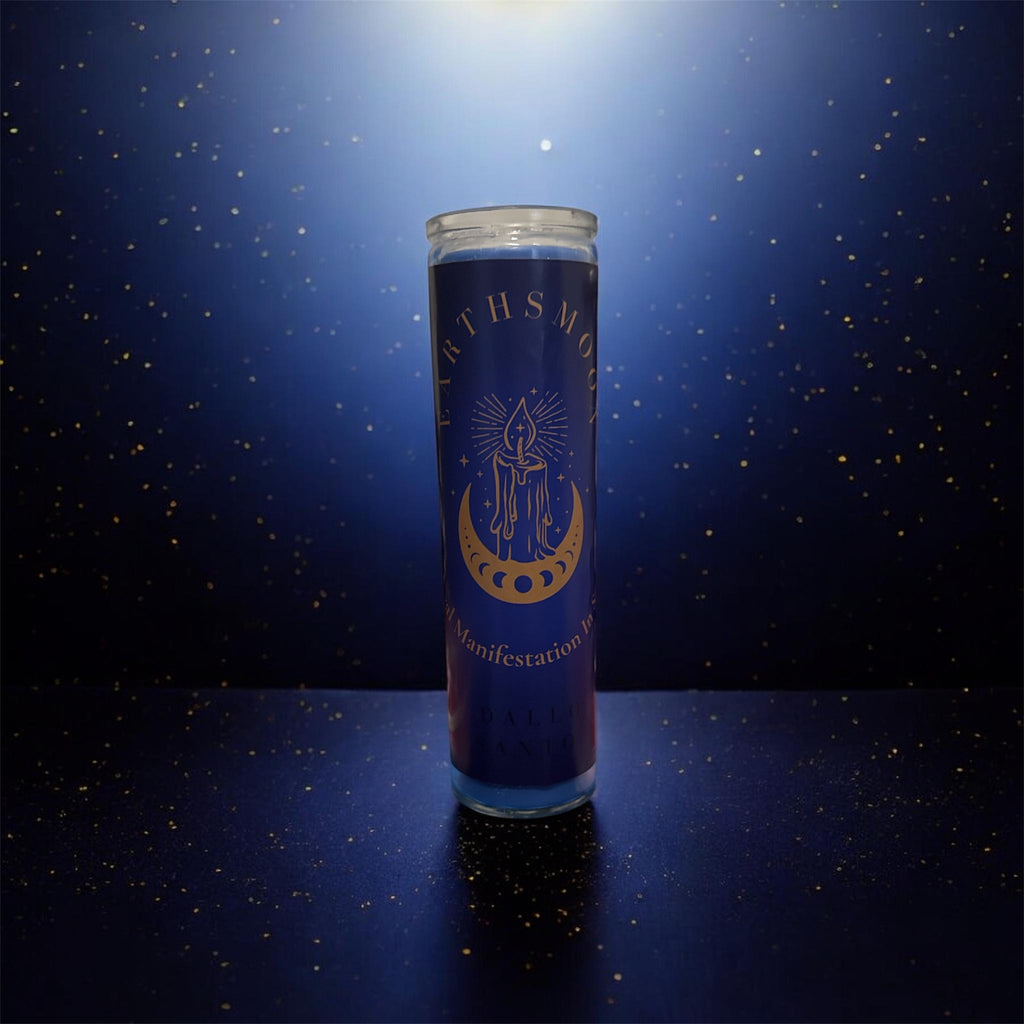 EarthsMoon Coperto dallo Spirito Santo “Covered by the Holy Spirit” Prayer Candle