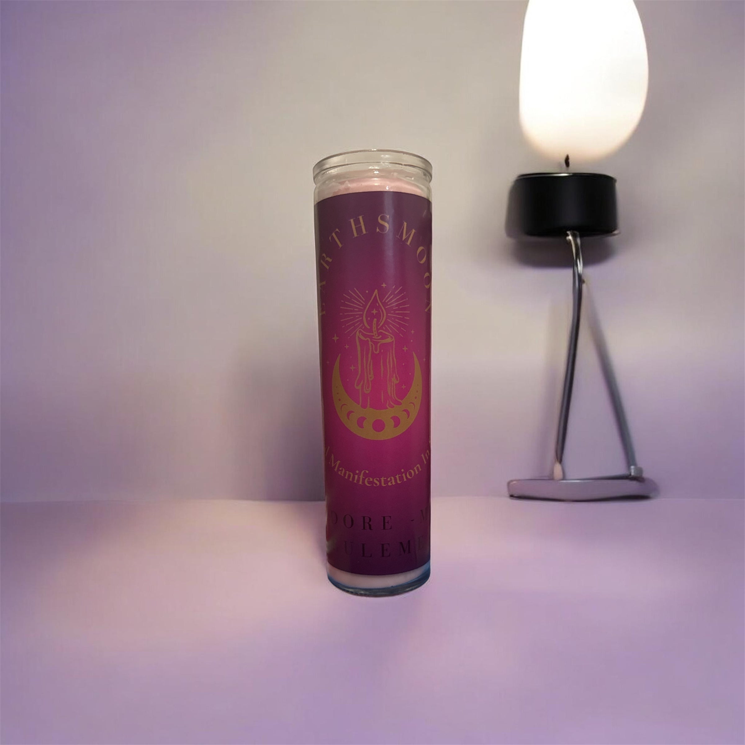 EarthsMoon Adore Moi Seulement “Adore Only Me” Prayer Candle