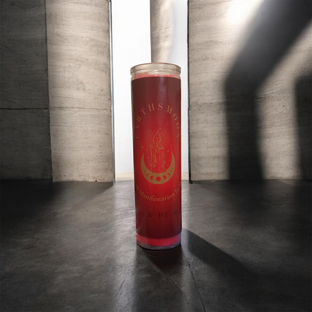 EarthsMoon L’AMOUR DE MA VIE “Love of my life” Prayer Candle