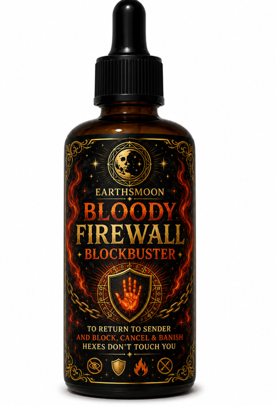 EarthsMoon “Bloody Firewall Blockbuster” Spiritual  Oil